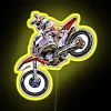 Dirt Bike Jump Or Motocross Jump Mx Or Motorcycle Jump RGB Neon Sign - Image 5