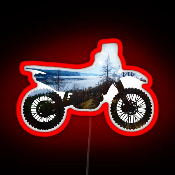Dirt Bike RGB Neon Sign