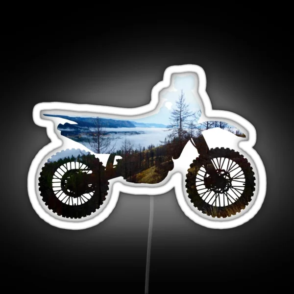 Dirt Bike RGB Neon Sign