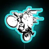 Dirt Bike Wheelie RGB Neon Sign - Image 3