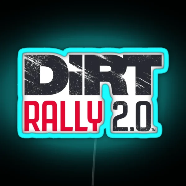 Dirt Rally 2 0 Basic RGB Neon Sign