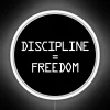 Discipline Equals Freedom Navy Seal Workout Motivation Black Edition RGB Neon Sign - Image 4