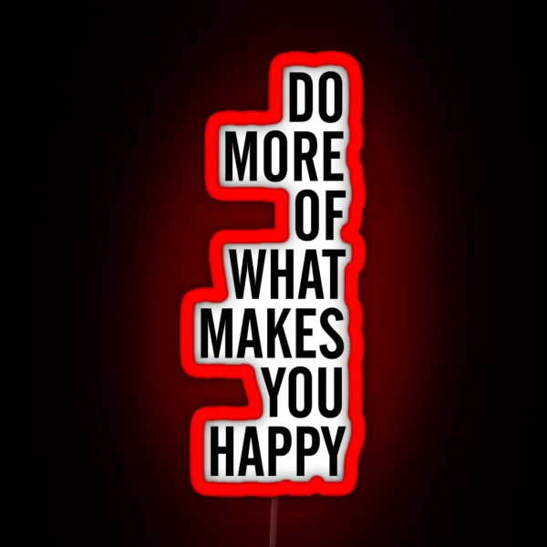 DO MORE RGB Neon Sign