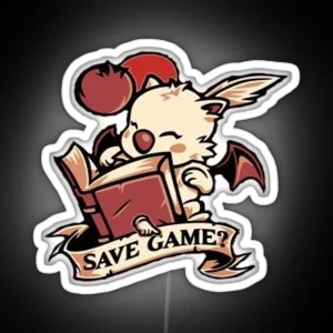 Do You Need To Save Your Game Kupo RGB Neon Sign