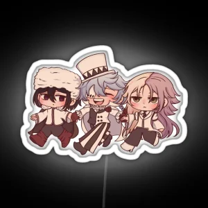 DOA Trio Chibi RGB Neon Sign