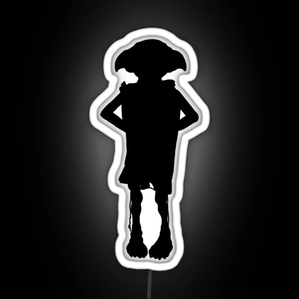 Dobby Silhouette RGB Neon Sign