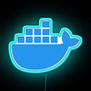 Docker Basic RGB Neon Sign