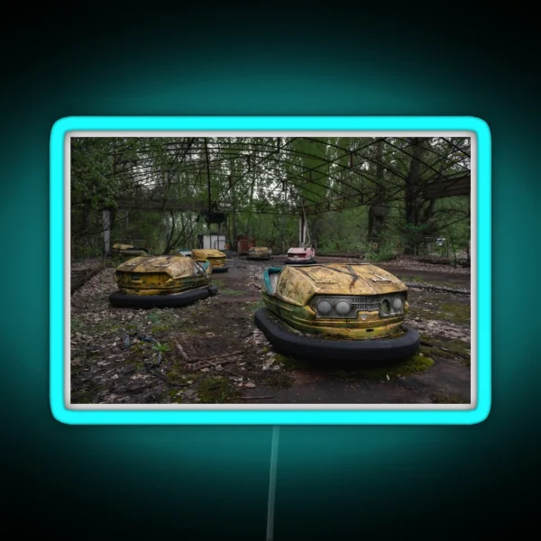 DODGEY III Chernobyl RGB Neon Sign