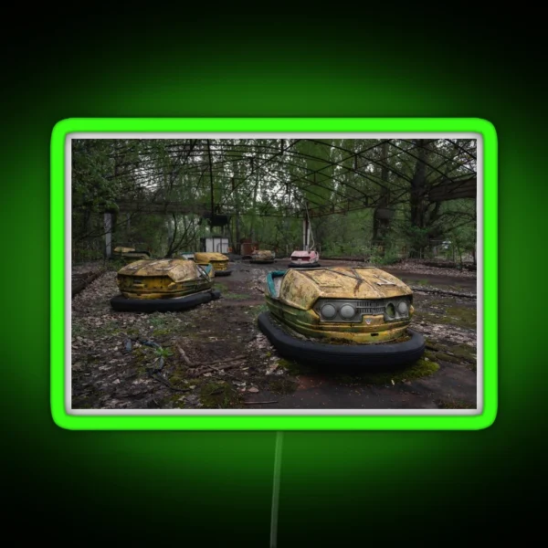 DODGEY III Chernobyl RGB Neon Sign
