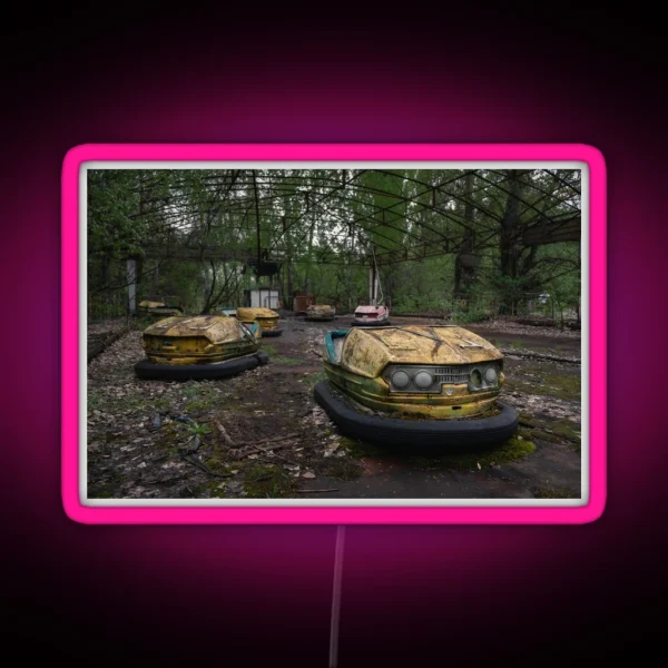 DODGEY III Chernobyl RGB Neon Sign
