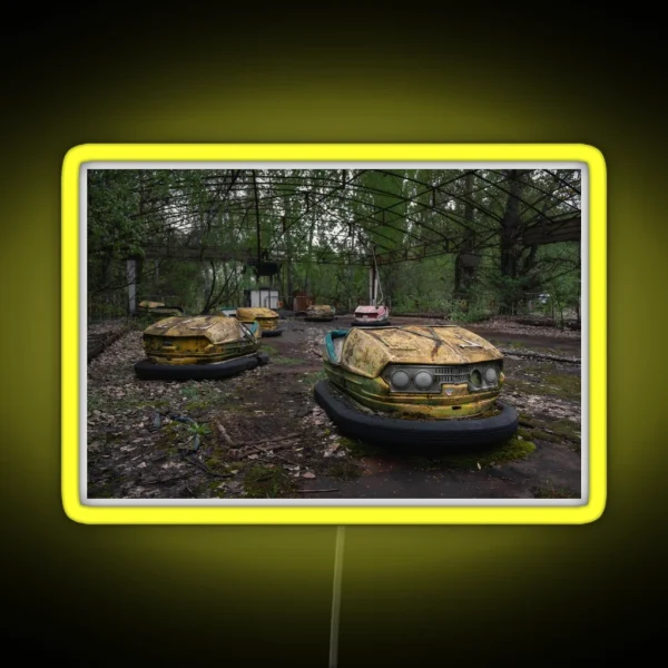 DODGEY III Chernobyl RGB Neon Sign