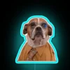 Dog Dwight Schrute The Office Prank RGB Neon Sign - Image 3