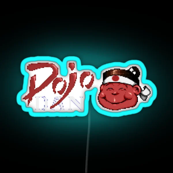 Dojo Dan RGB Neon Sign
