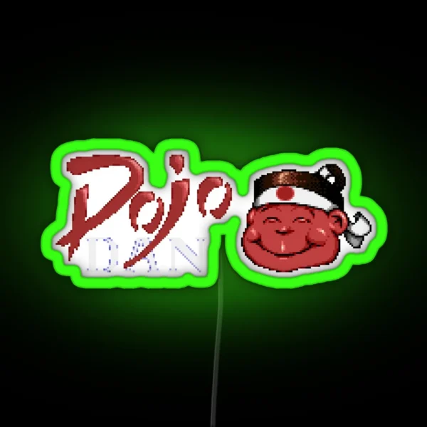 Dojo Dan RGB Neon Sign