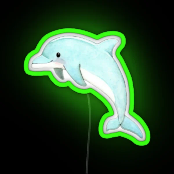 Dolphin RGB Neon Sign