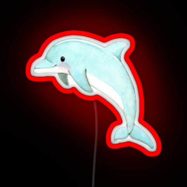 Dolphin RGB Neon Sign