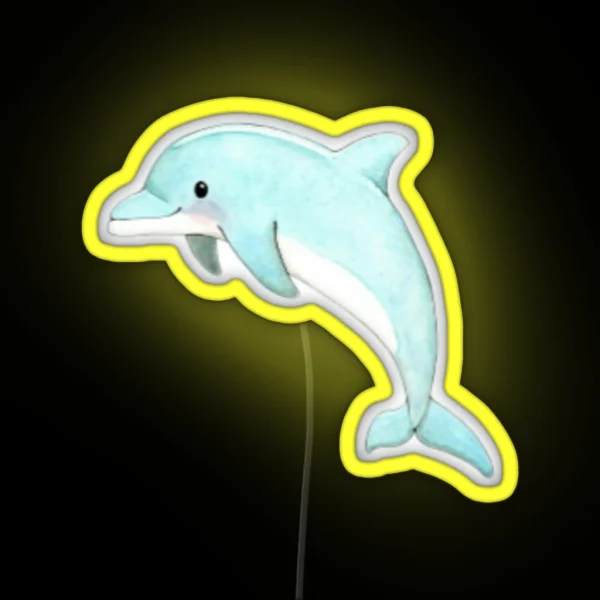 Dolphin RGB Neon Sign