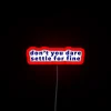 Don T You Dare Settle For Fine RGB Neon Sign - Image 2