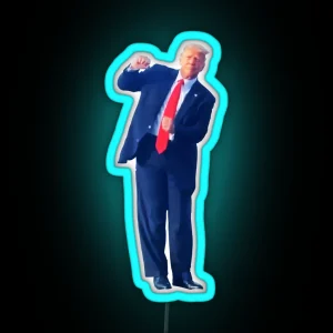 Donald Trump Dancing Dance Moves 2020 Rally MAGA RGB Neon Sign