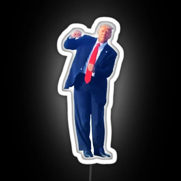 Donald Trump Dancing Dance Moves 2020 Rally MAGA RGB Neon Sign