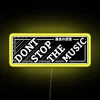 Dont Stop The Music Traditional Style RGB Neon Sign - Image 5