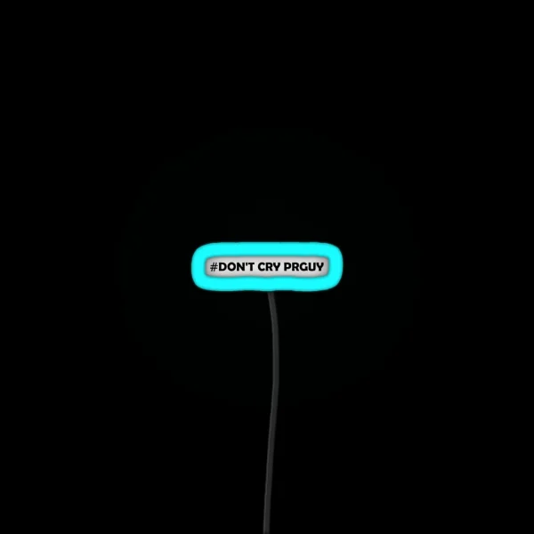 DONTCRYPRGUY RGB Neon Sign