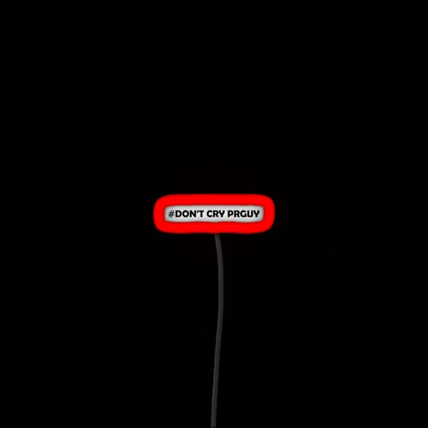 DONTCRYPRGUY RGB Neon Sign