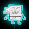 Doodlebob From Spongebob RGB Neon Sign - Image 3