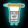 DOODLEBOB From SPONGEBOB SQUAREPANTS RGB Neon Sign - Image 3