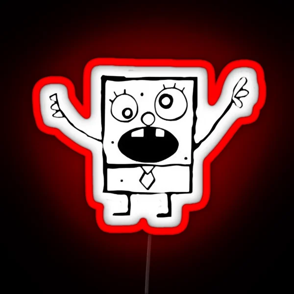 Doodlebob Led RGB Neon Sign