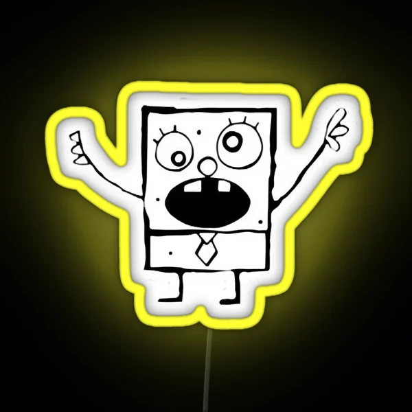 Doodlebob Led RGB Neon Sign