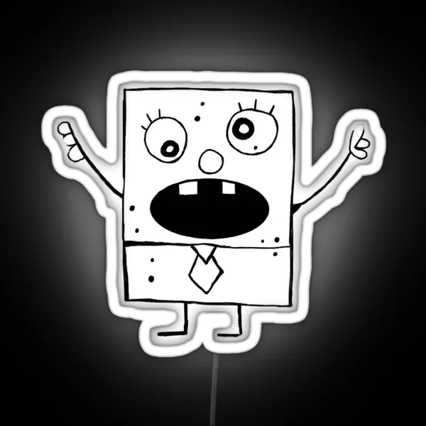 Doodlebob Led RGB Neon Sign