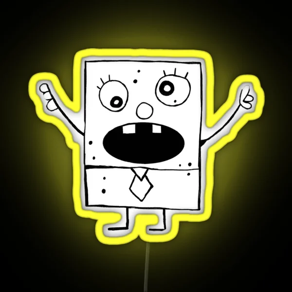 Doodlebob Led RGB Neon Sign