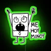 Doodlebob Me Hoy Minoy RGB Neon Sign - Image 4