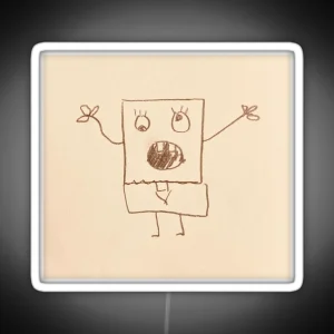 Doodlebob RGB Neon Sign