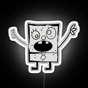 Doodlebob RGB Neon Sign