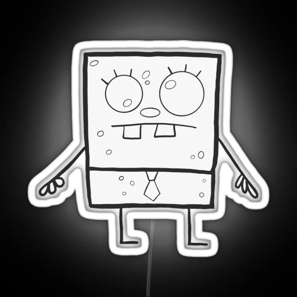 Doodlebob RGB Neon Sign