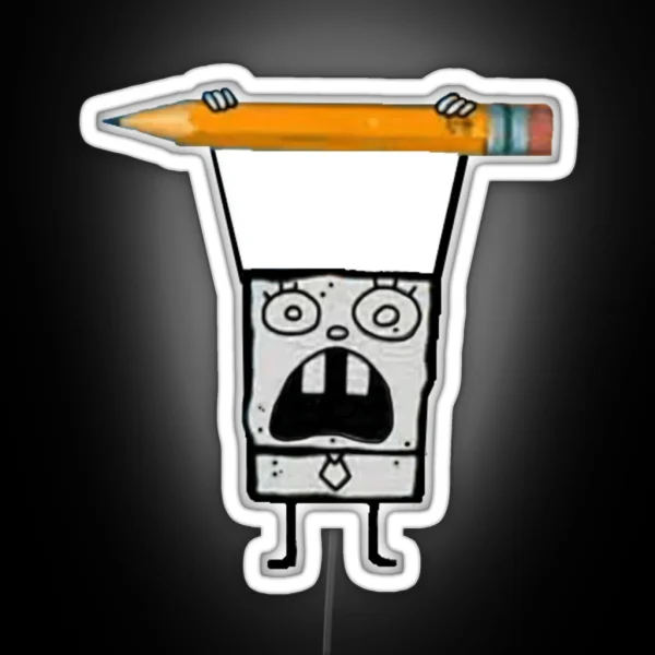 Doodlebob RGB Neon Sign