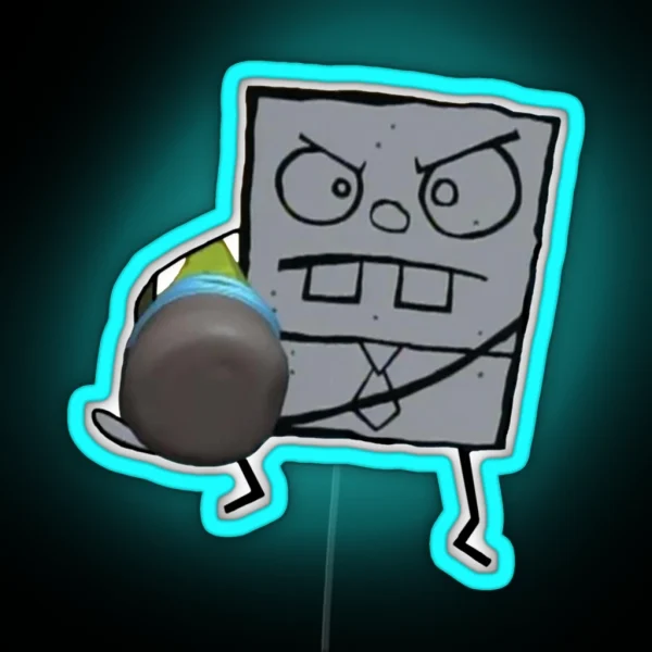 Doodlebob RGB Neon Sign