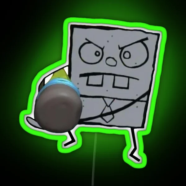 Doodlebob RGB Neon Sign