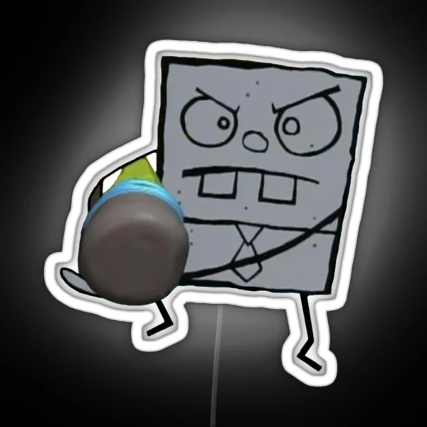 Doodlebob RGB Neon Sign