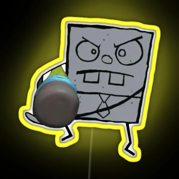 Doodlebob RGB Neon Sign