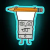 Doodlebob RGB Neon Sign - Image 3