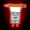 Doodlebob RGB Neon Sign - Image 2