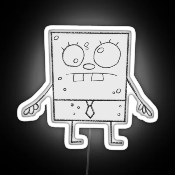 Doodlebob RGB Neon Sign