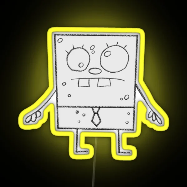 Doodlebob RGB Neon Sign