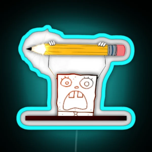 Doodlebob RGB Neon Sign