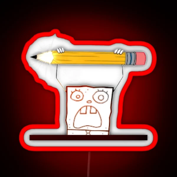 Doodlebob RGB Neon Sign