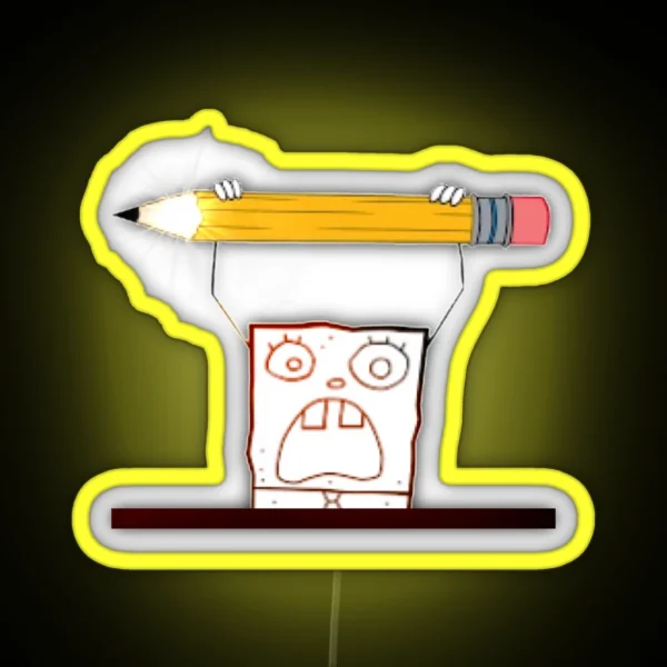 Doodlebob RGB Neon Sign