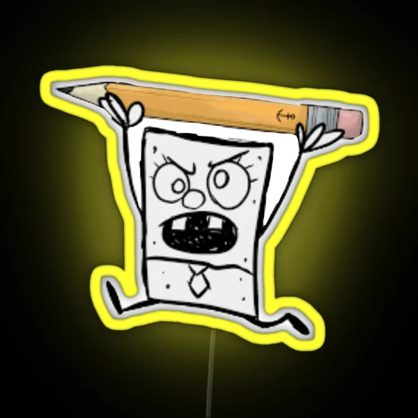 Doodlebob RGB Neon Sign